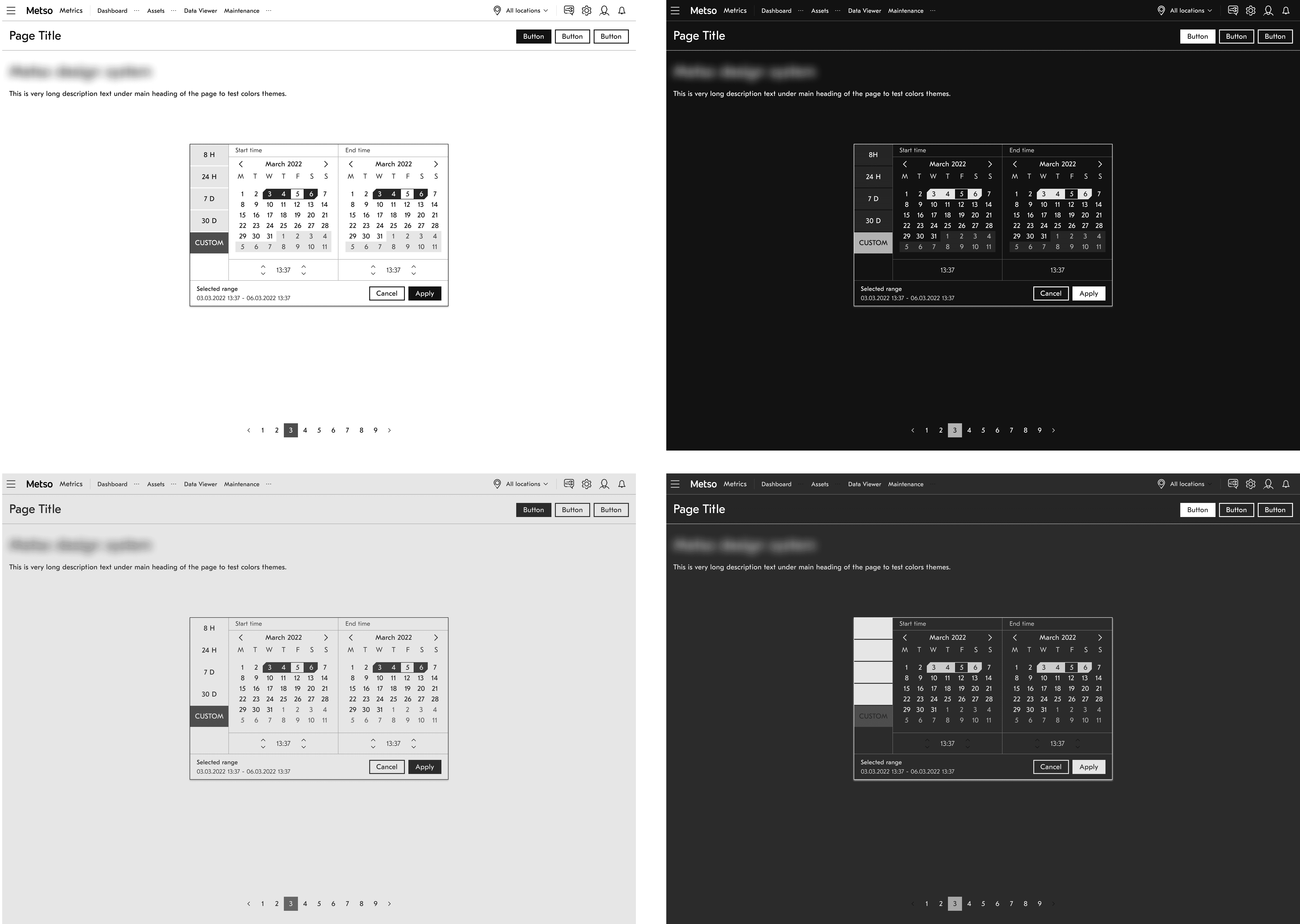 MODES UI Design System , 2